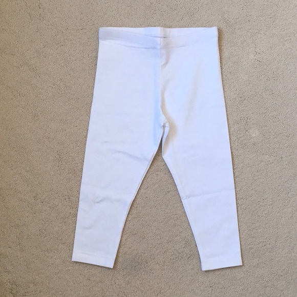 Girls Back to Bali White Capri Leggings NWOT M (5) - Picture 1 of 2